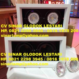 Downlight Spotlight LED MR16 2 x 7 Watt Adjustable